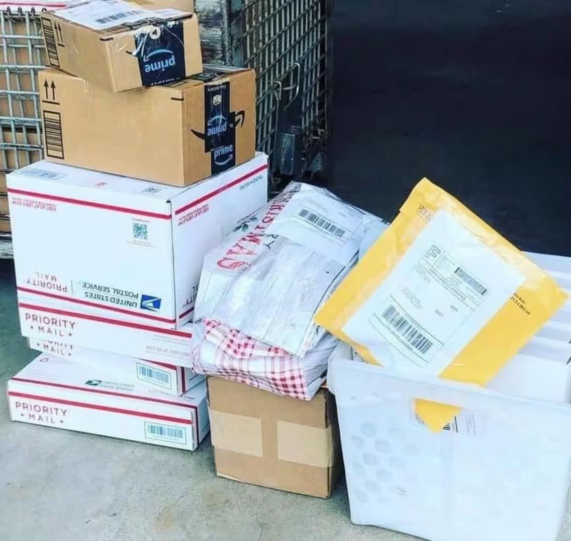 FedEx Overnight label example 5