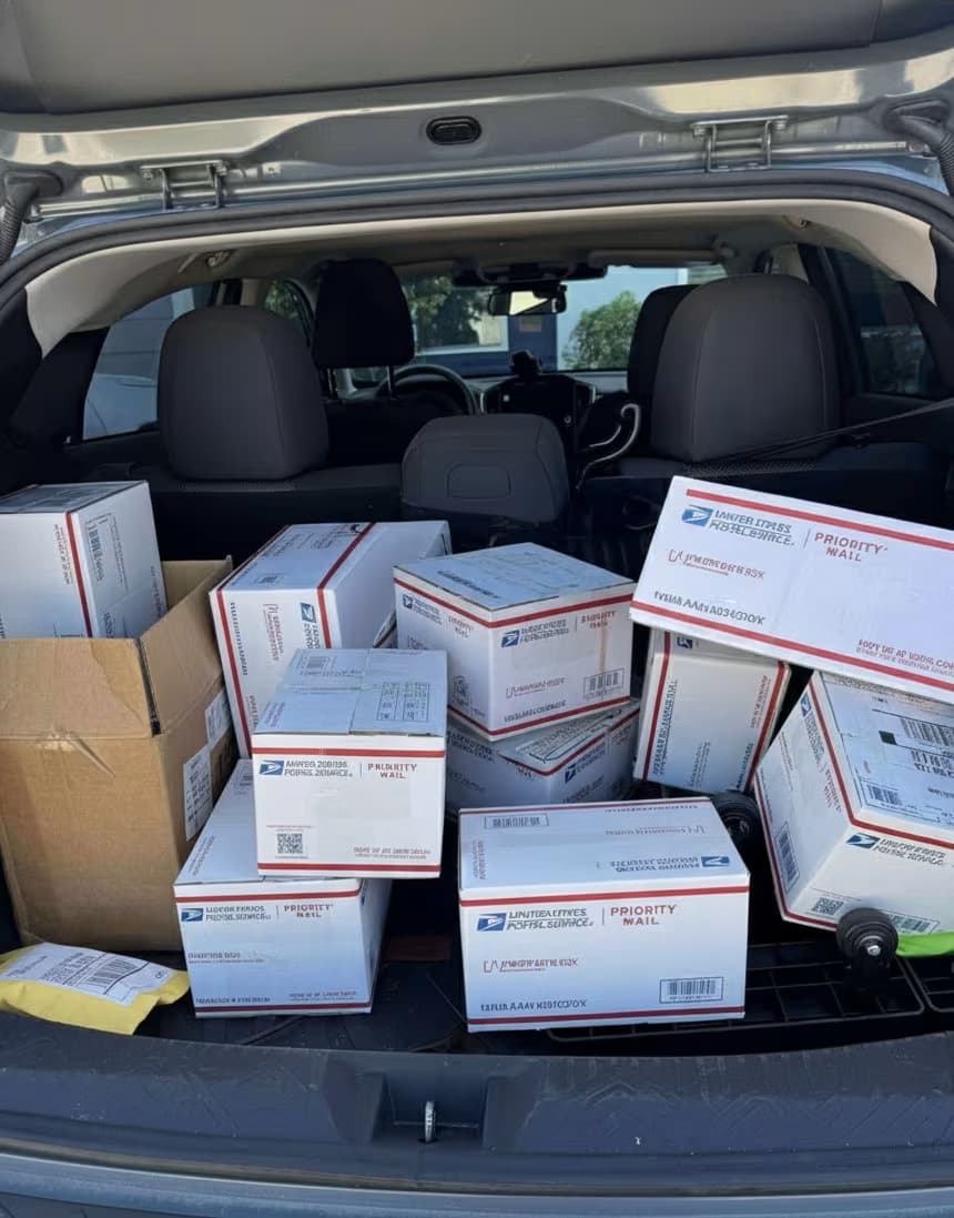 Shipping label detail example 7