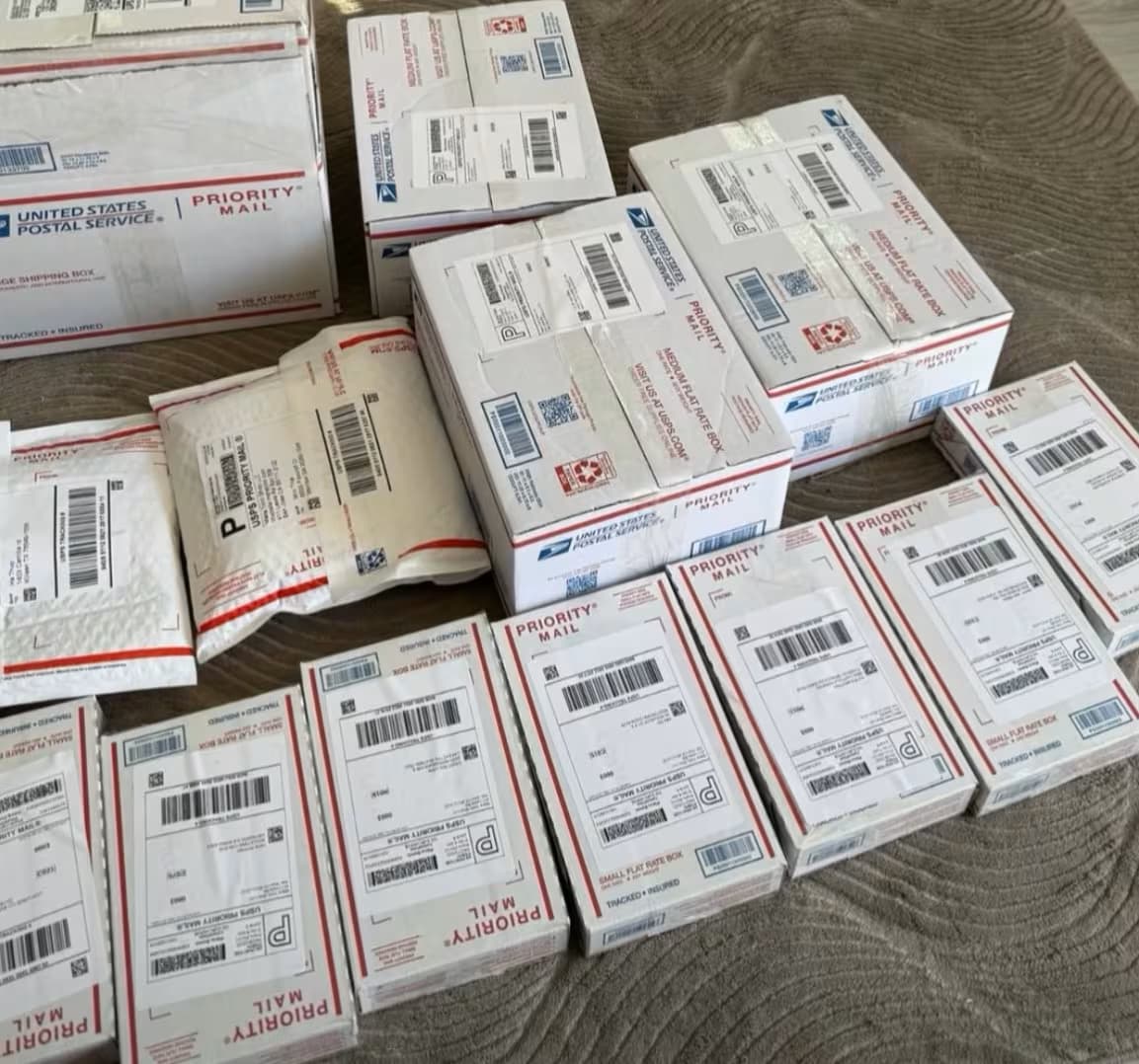 Complete shipping label example 8